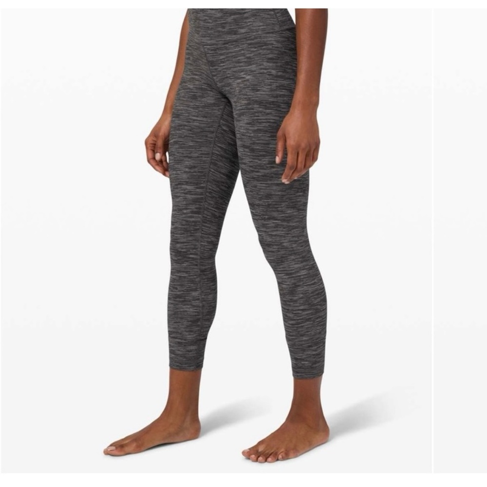 Lululemon Luxtreme Heather gray leggings size 6 #86